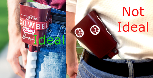 The Cowbelt vs pants stuffing